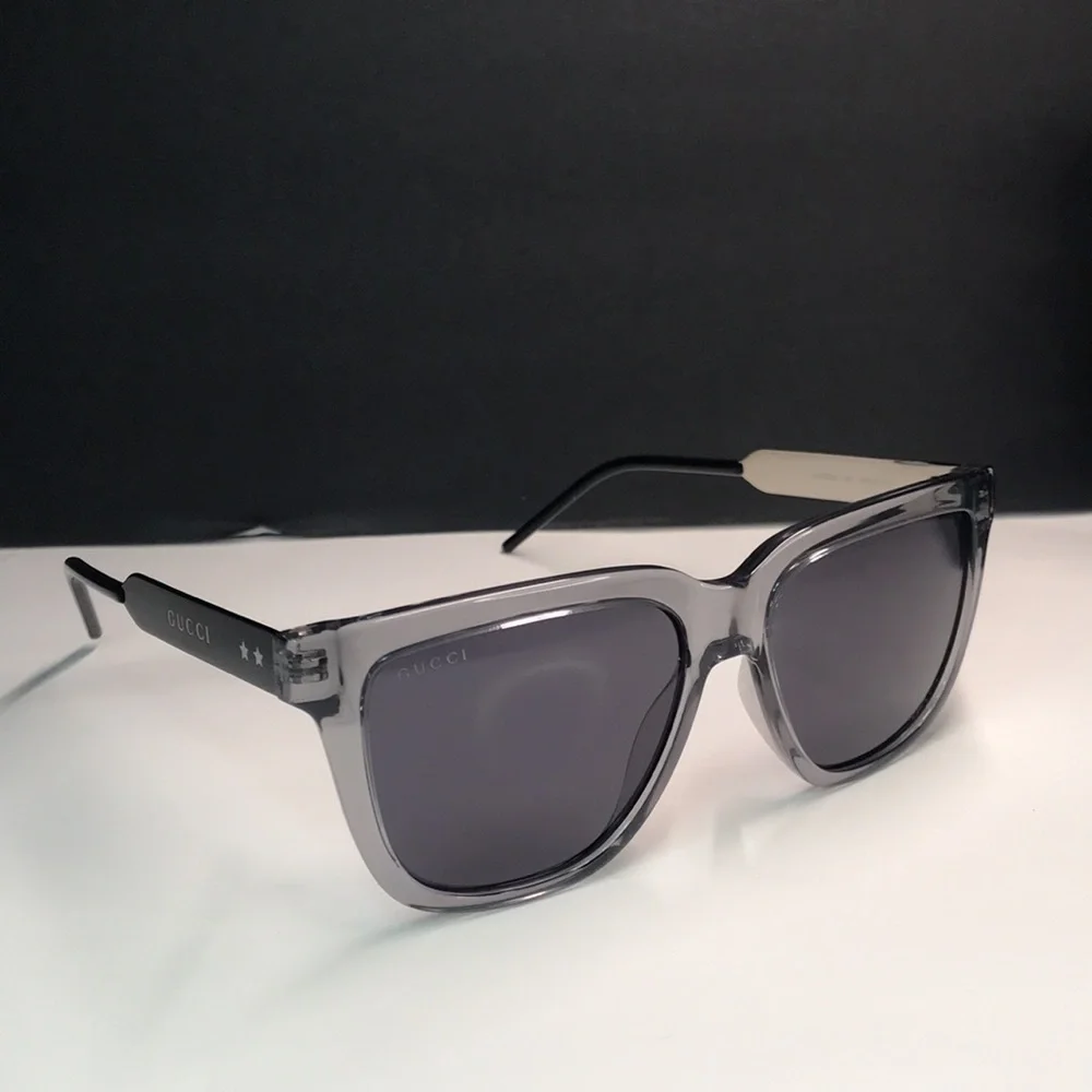 Trendy - 💯 Authentic - New GUCCI GG0976S 001 transparent - Picture 13 of 16